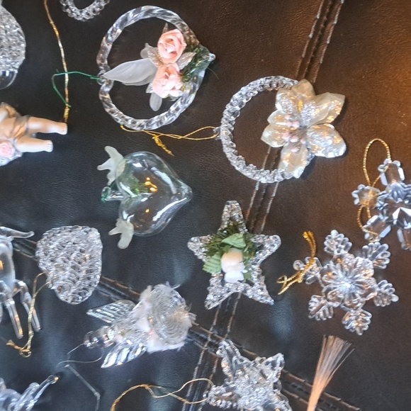 HAND BLOWN GLASS HOLIDAY ORNAMENTS antique Vintage lot of 31 pcs! - Picture 2 of 6